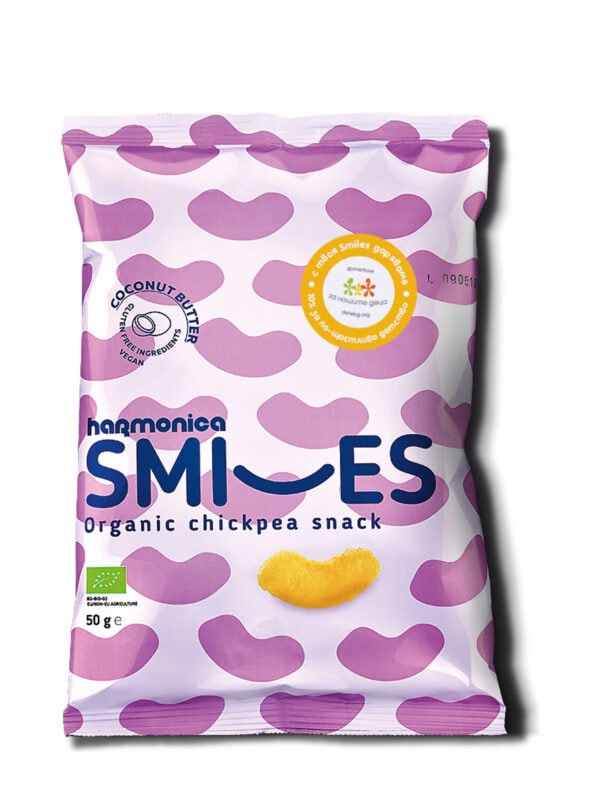 Нахутени пръчици с кокосово масло Smiles
