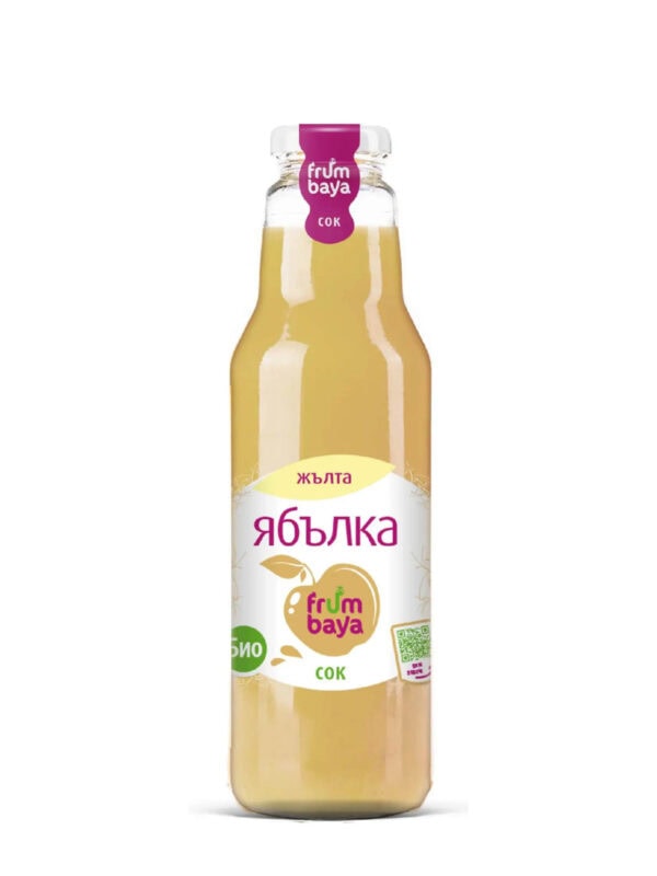 Био сок от жълта ябълка FrumBaya 750 мл